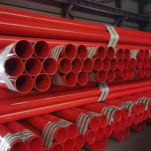 嘉峪关涂塑钢管的摩擦阻力比较小的原因